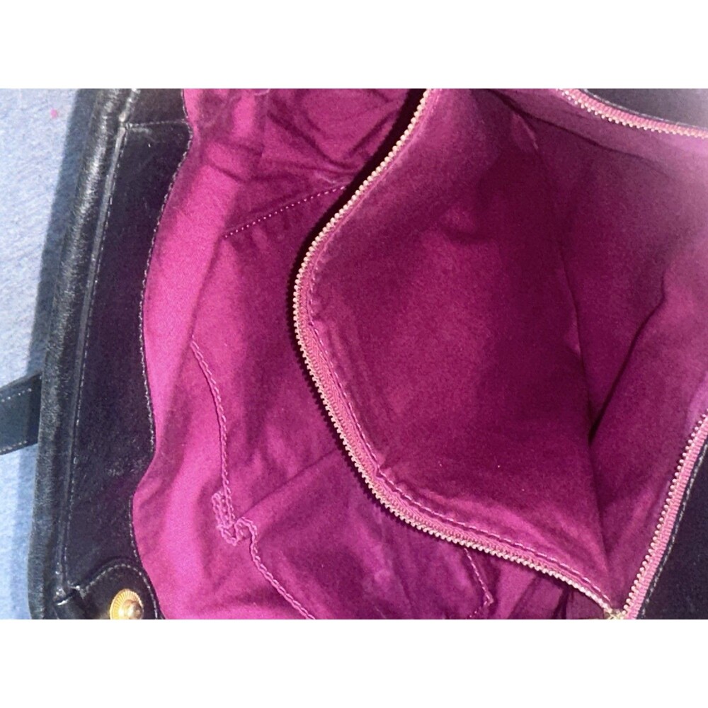 Marc by Marc Jacobs 🖤🩷Luna Smooth Leather Large Tote Bag in black-pink - Picture 13 of 14